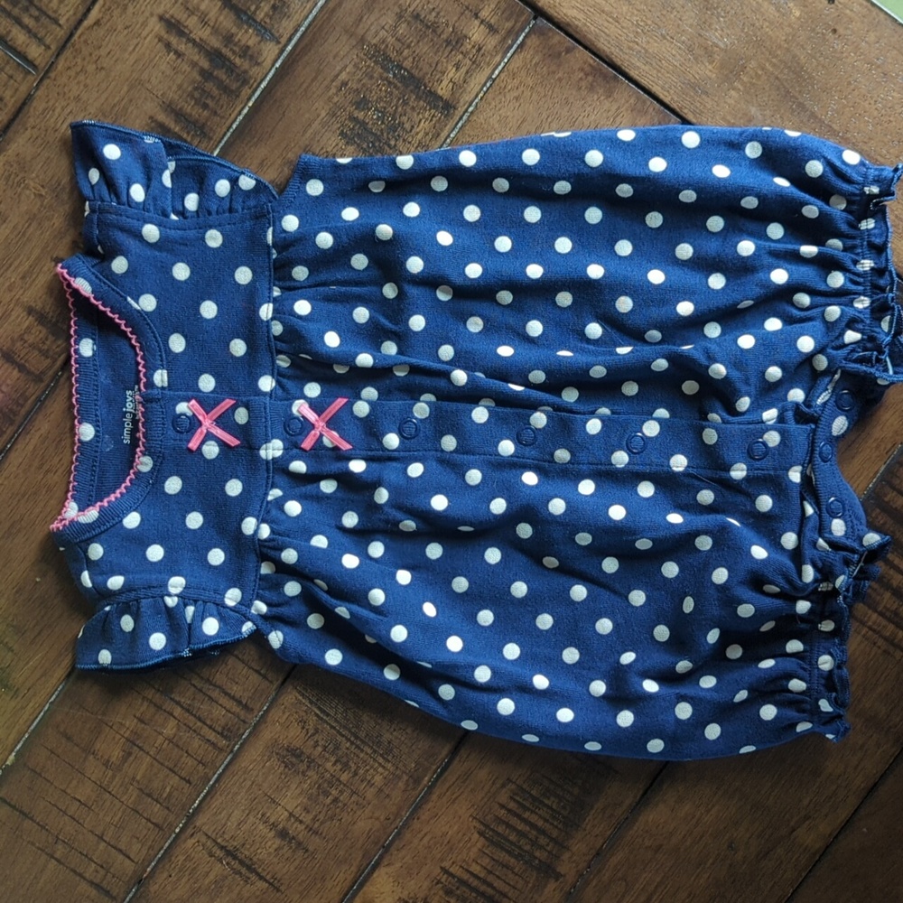 NWOT Carter's Baby Girl Snap-up Rompers - 3 Pack - Picture 4 of 4